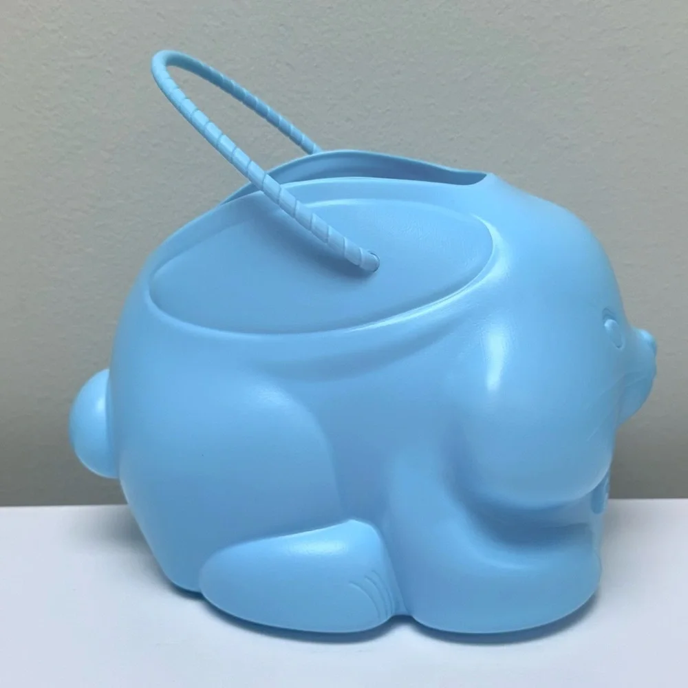 New! Vintage Retro Easter Bunny Basket in Blue by Target Spritz Spring 2026